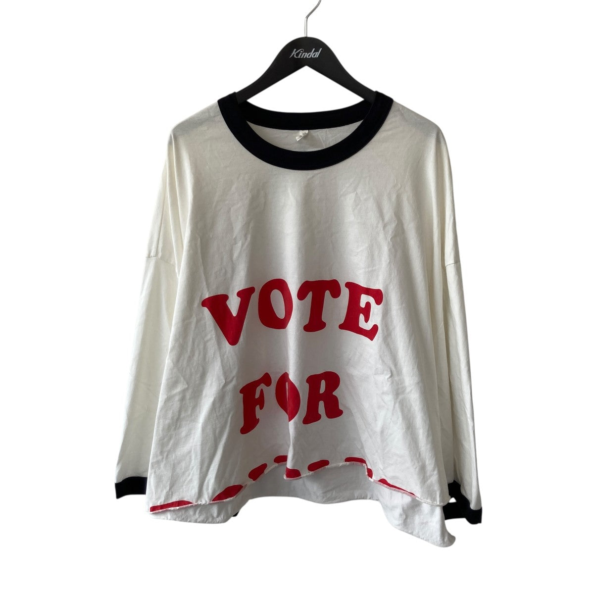 ダブレット　ロングカットソー　doublet 未使用タグ付き doublet（ダブレット）Tシャツ・カットソー 黒 サイズ:S メンズ