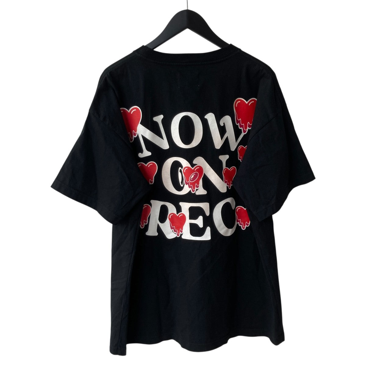NOW ON REC SS TEE BLKTシャツEU-YS1-0000-C13