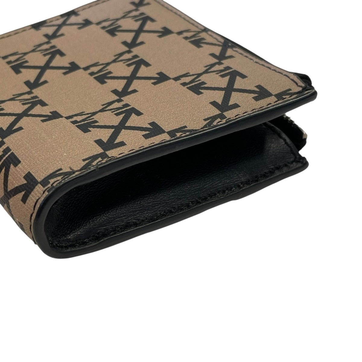 OFFWHITE モノグラムジップウォレット 古着・中古-4枚目のアイテム画像