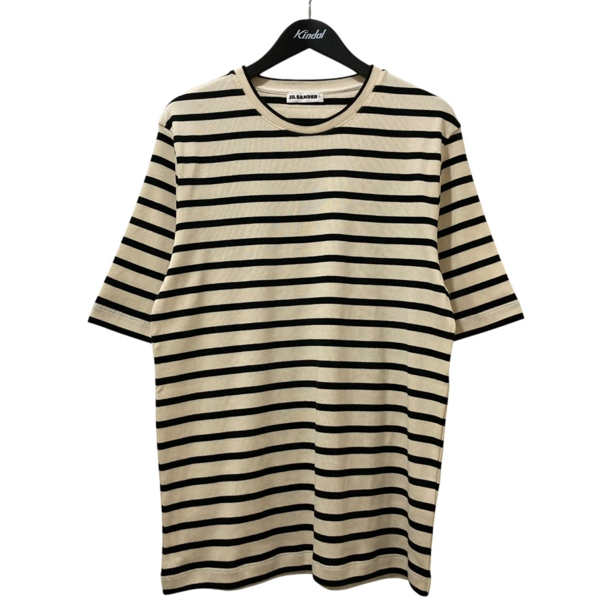 新品未使用 JIL SANDER ボーダー クルーネックTシャツ JIL SANDER (ジルサンダー) ボーダー柄 クルーネック 半袖 T