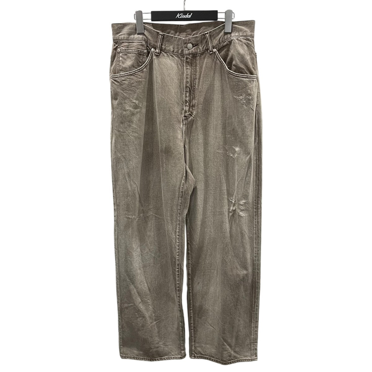 P/TAPERED 5P DENIM PANTS(BROWN)