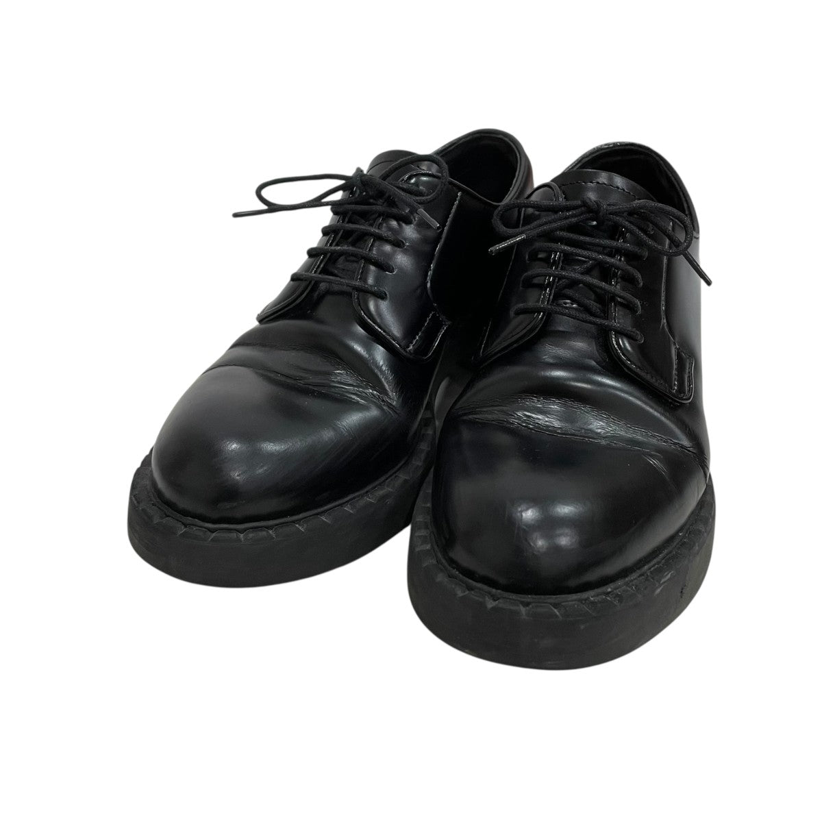 k*n様 PRADA DNC713プレーン トゥ レザー ドレスシューズ 38. PRADA DNC713プレーン トゥ レザー ドレスシューズ 38 - メルカリ