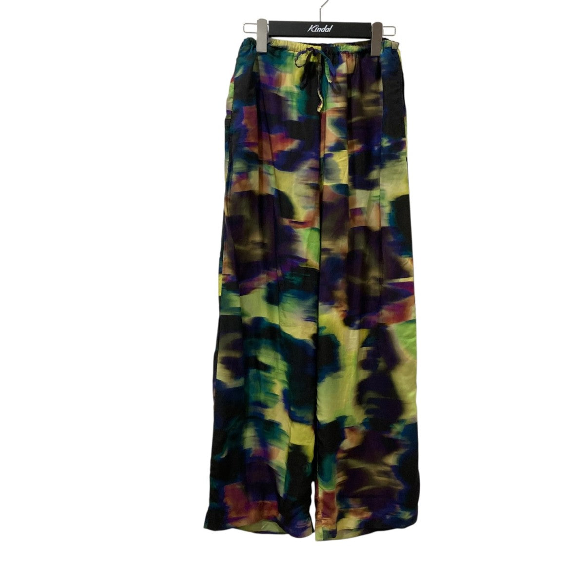 【新品】ドリスヴァンノッテン コットンパンツ DRIES VAN NOTEN - 新品未使用 ドリスヴァンノッテン 柄パンツ