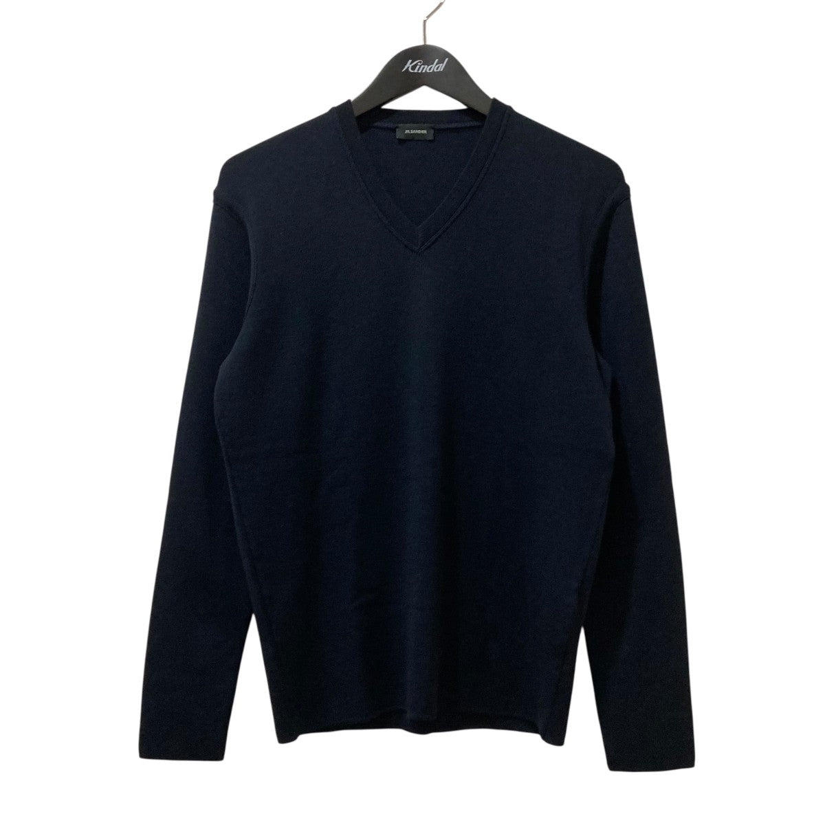 JIL SANDER（ジルサンダー）カシミヤシルクＶネックニット 濃紺 OLD&VINTAGE] JIL SANDER カシミヤシルクVネックニット – dim at