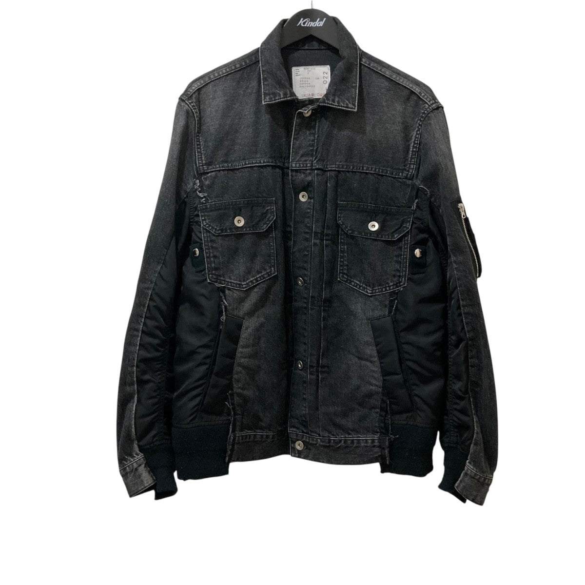 sacai サカイ　デニム　ボア　ジャケット sacai（Gジャン/デニムジャケット）のフリマアイテム一覧