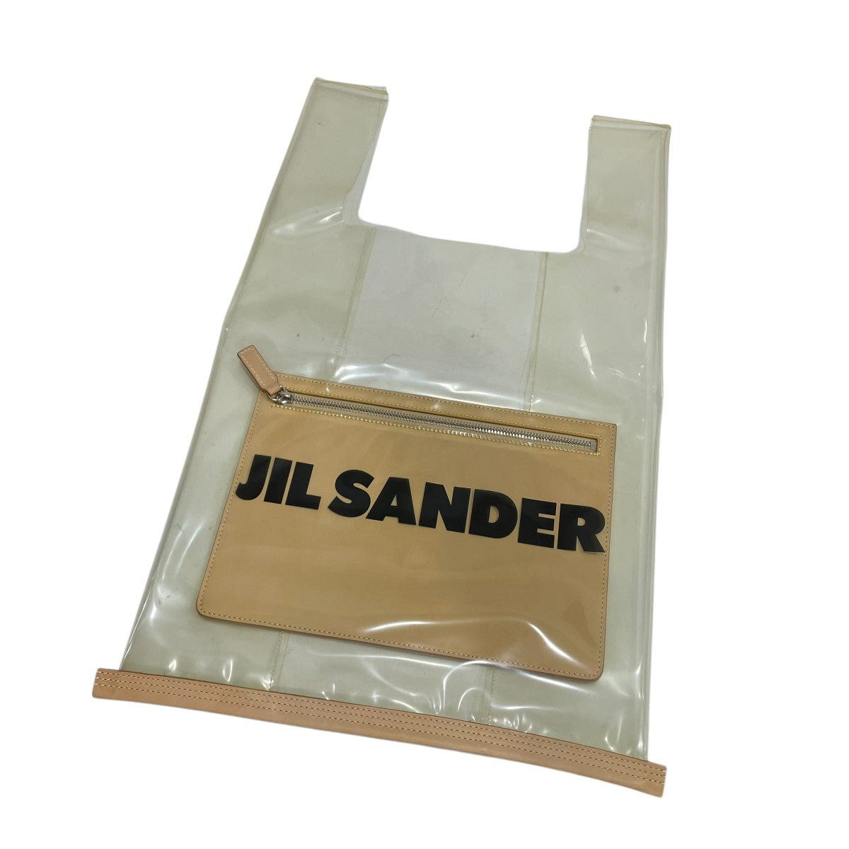 JIL SANDER(ジルサンダー) PVCレザーコンビトートバッグ JIL SANDER(ジルサンダー) PVCレザーコンビトートバッグ