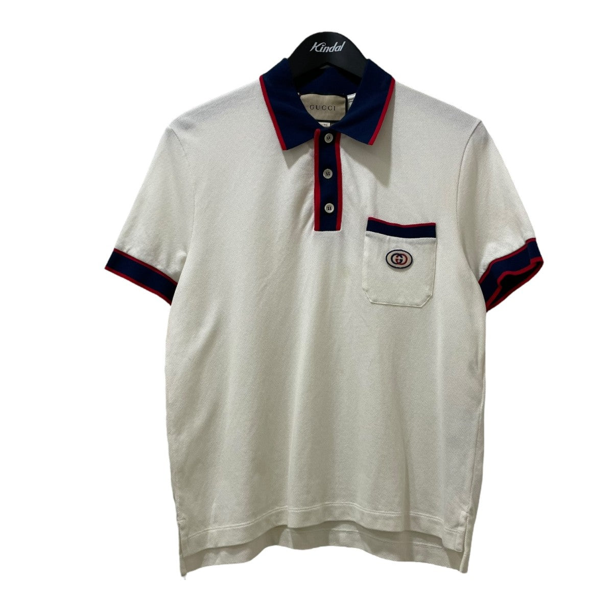 GUCCI(グッチ) 半袖ポロシャツ653380 653380 アイボリー