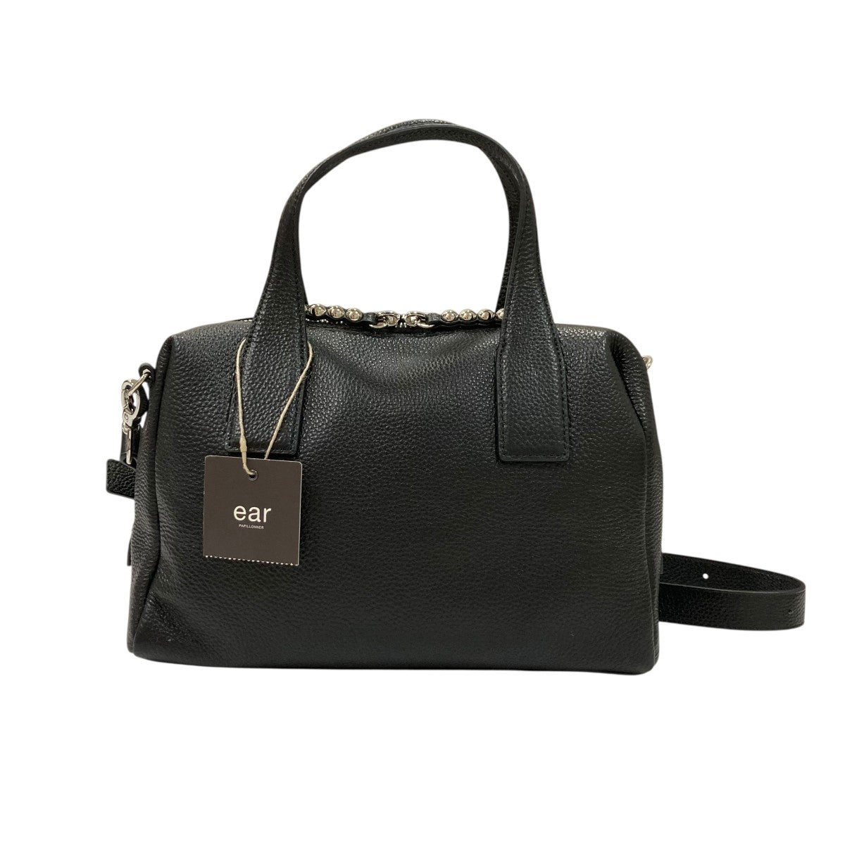 ear PAPILLONNER(イアパピヨネ) スタッズボストンバッグ