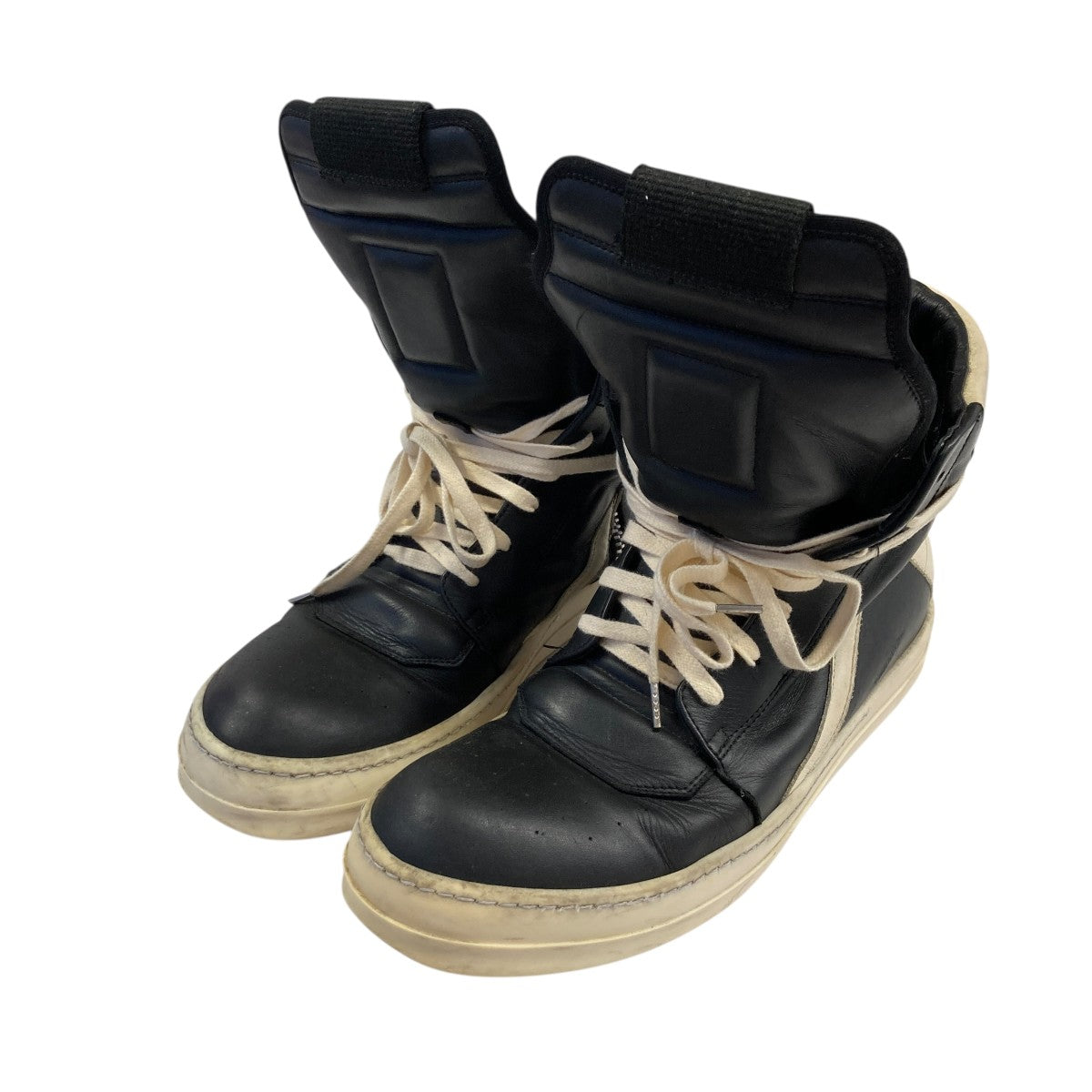 RICK OWENS GEOBASKETスニーカーRU01C4894 LPO 古着・中古-1枚目のアイテム画像