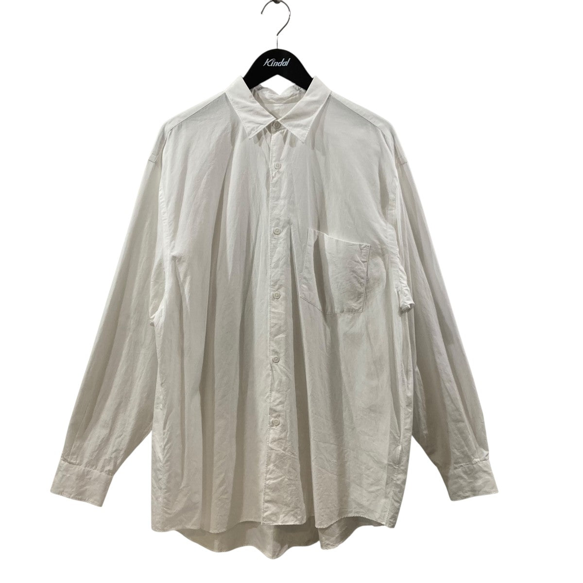 タグ付き　COMOLI コモリシャツ　ホワイト　白シャツ　サイズ3 comoli コモリシャツ 新型 size 3 ホワイト 白 - メルカリ