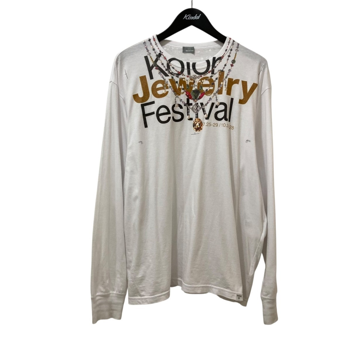 kolor/BEACON 2025L S 長袖カットソー25WBW-T09235 古着・中古-1枚目のアイテム画像