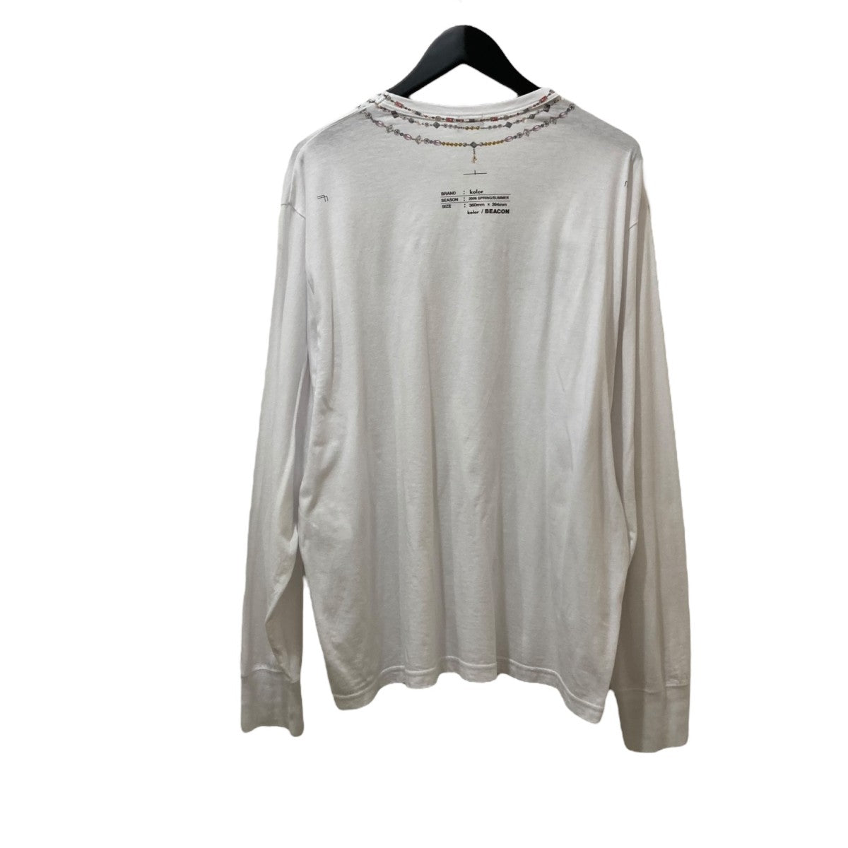 kolor/BEACON 2025L S 長袖カットソー25WBW-T09235 古着・中古-2枚目のアイテム画像