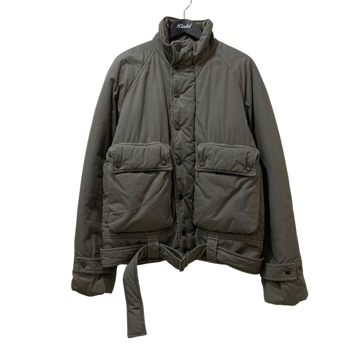 DRIES VAN NOTEN ブラック　パデッド　ジャケット　茎わかめ着用 新品未使用品】DRIES VAN NOTEN ブラック パデッド ジャケット