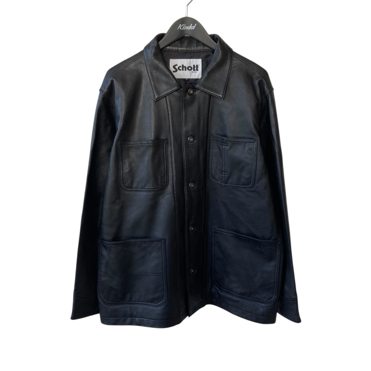 Schott(ショット) LAMB LEATHER COVERALL JACKETレザージャケット782