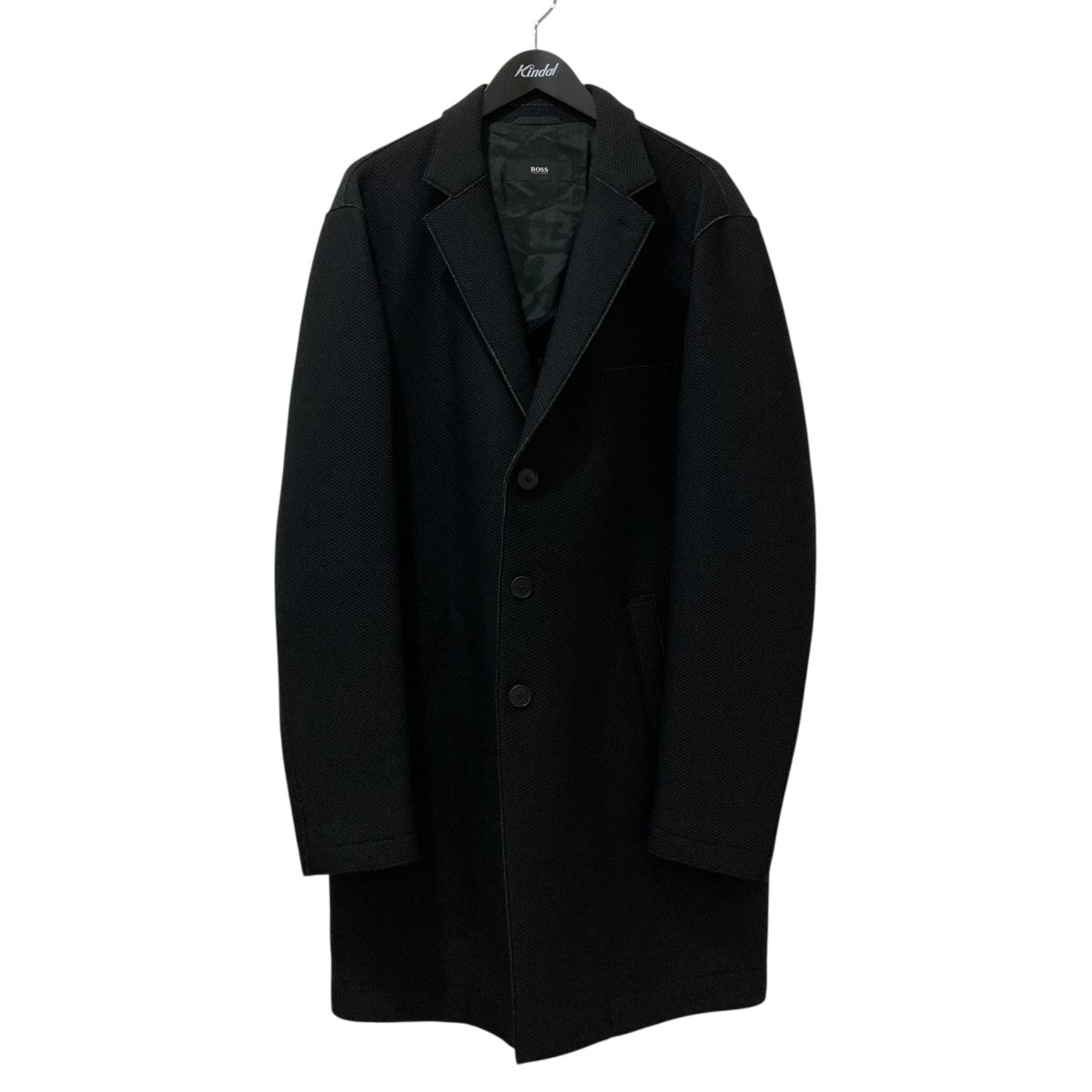 HUGO BOSS(ヒューゴボス) チェスターコート ブラック サイズ 54
