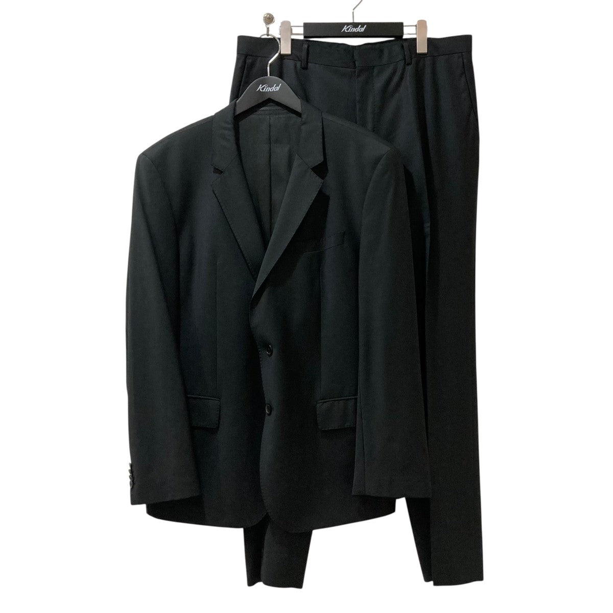 XLカシミヤ⭐︎ヒューゴボス　HUGO BOSS スーツ　セットアップ　ブラック HUGO BOSS(ヒューゴボス) セットアップスーツ10175609 10175609