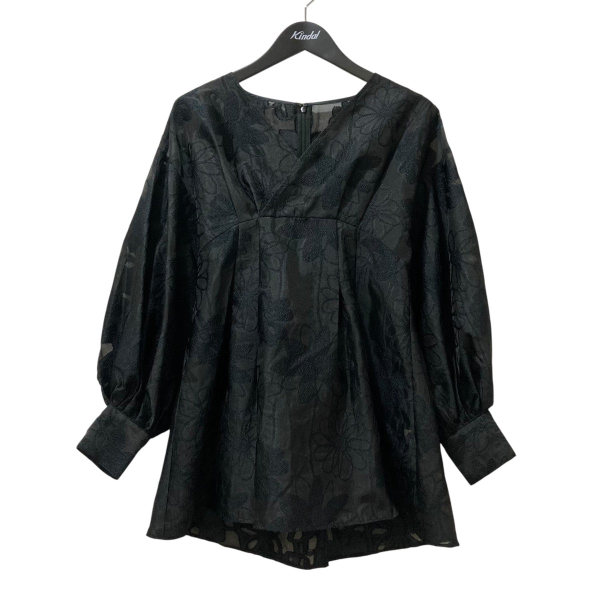 Acka. jacquard mini dress 花柄ブラウス 花柄,フラワー」に該当する