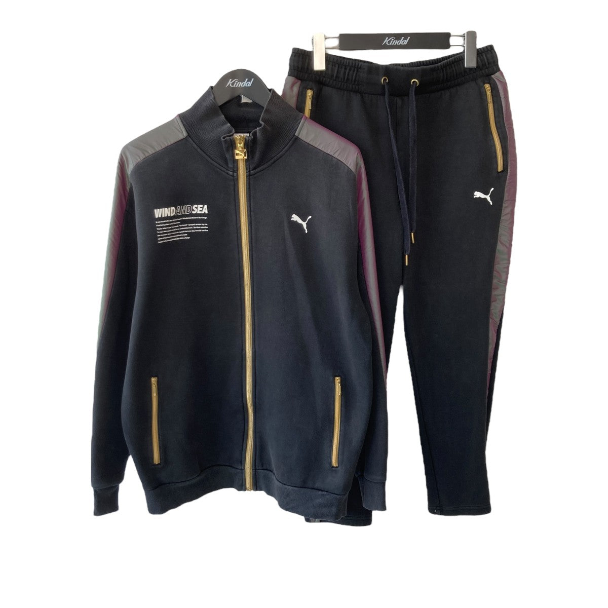PUMA(プーマ) PUMA X WIND AND SEA T7 TRACK JACKETセットアップ