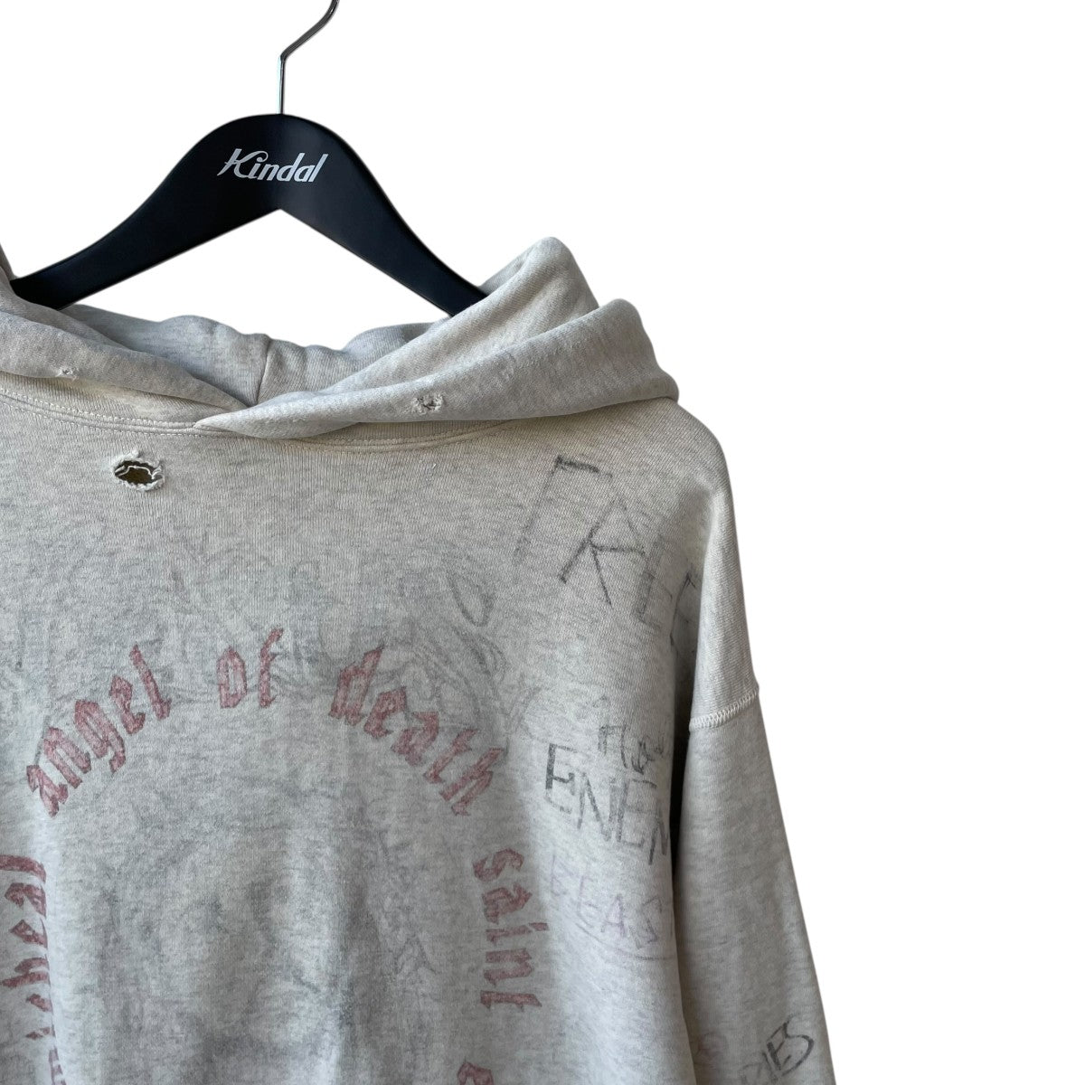 SAINT MICHAEL SM7 HOODIE GRYパーカーSM-A20-0000-013 古着・中古-3枚目のアイテム画像