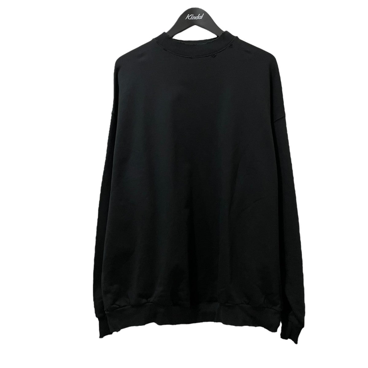 BALENCIAGA(バレンシアガ) ネックロゴダメージ加工スウェット745007