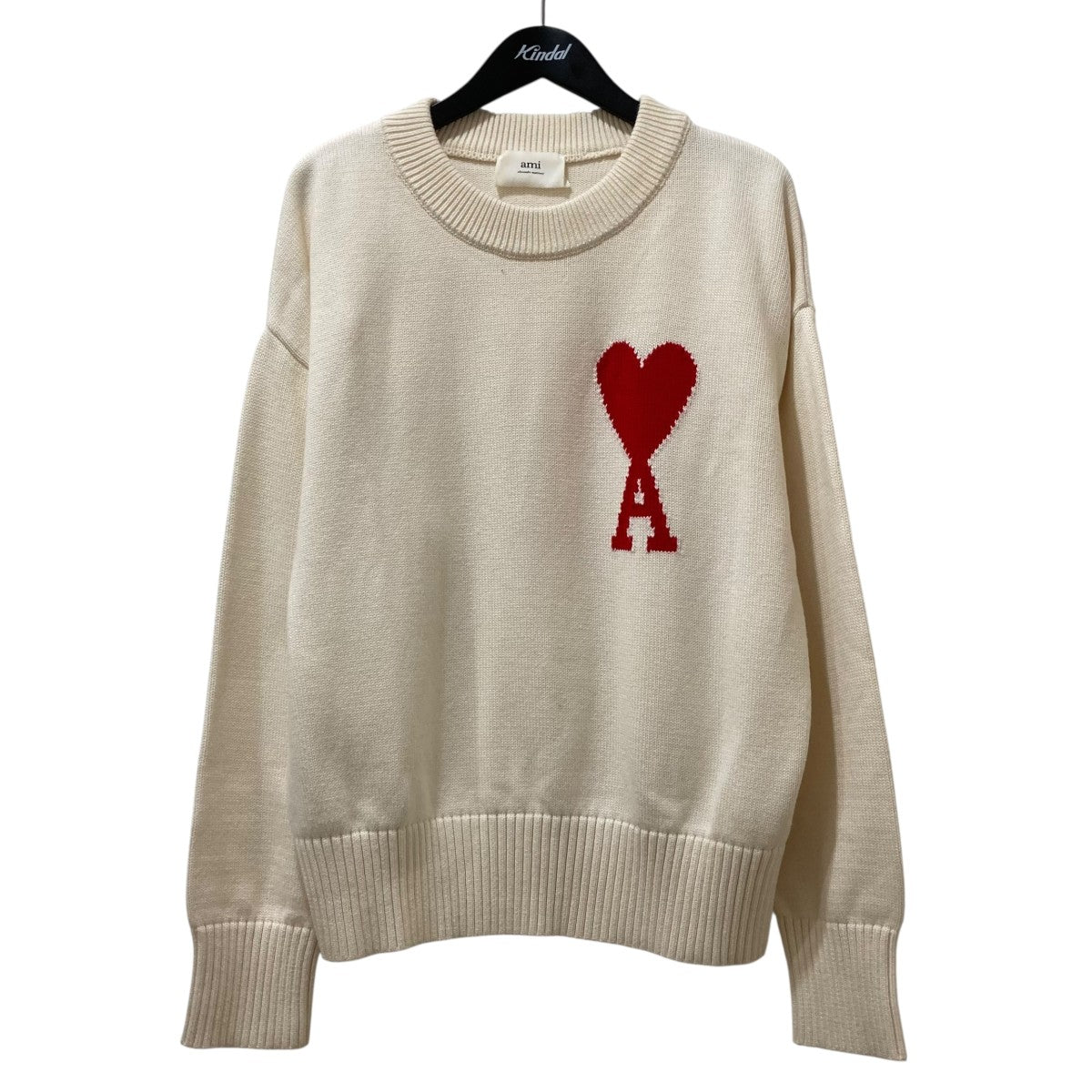 ami(アミ) クルーネックニットセーターE22UKS003 E22UKS003