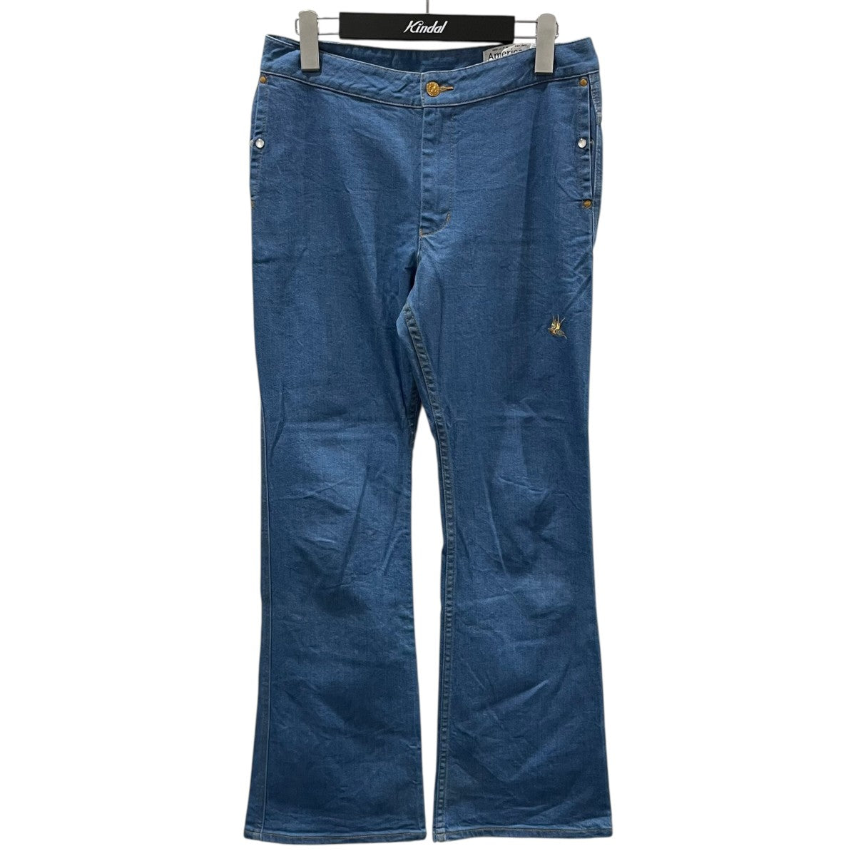 Americana×RhodolirioN 23AW ブーツカットデニムパンツ Boot-Cut Jean 