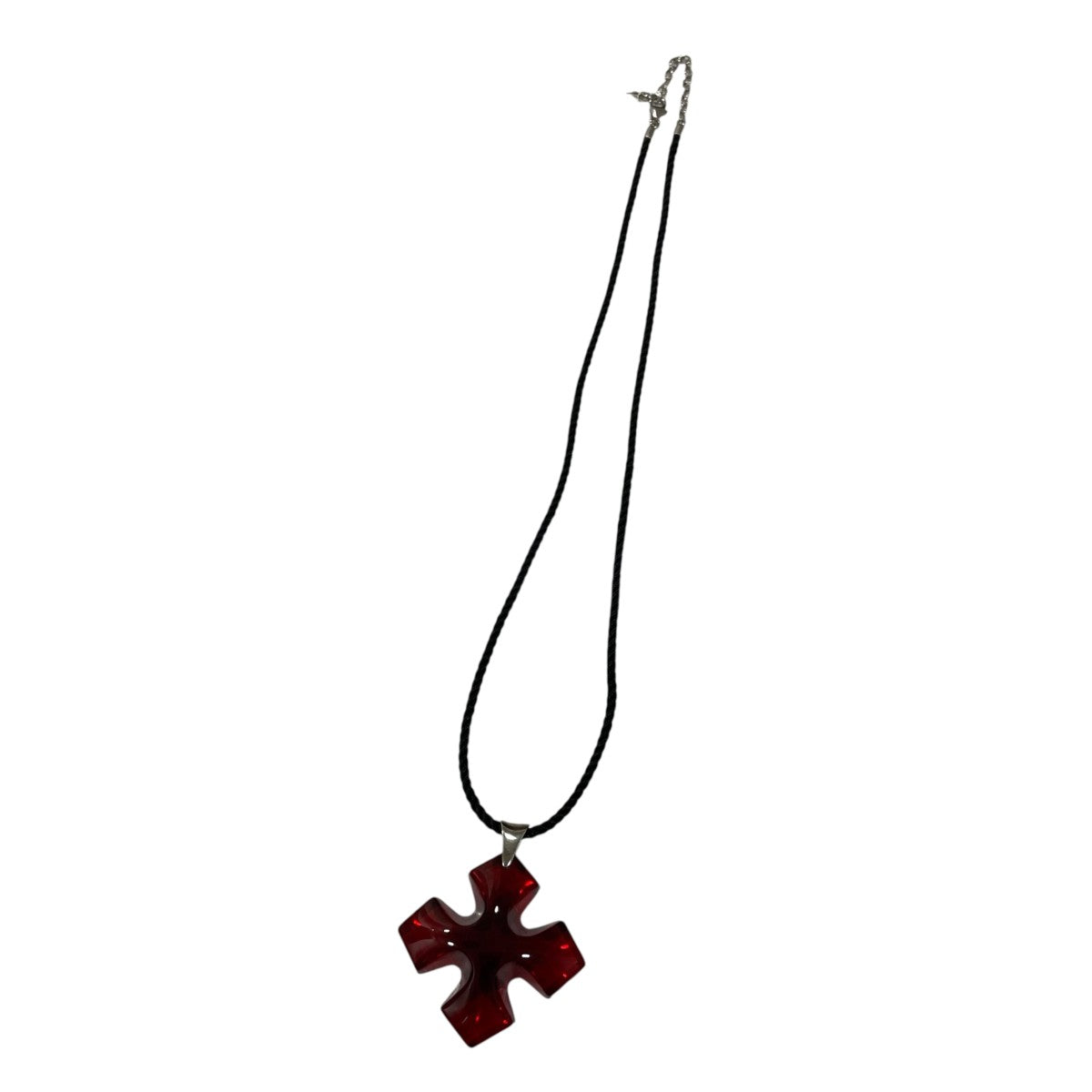 Baccarat バカラ オクシタンクロス ペンダント ネックレス Baccarat（バカラ） オクシタン クロスペンダント SV ブラック