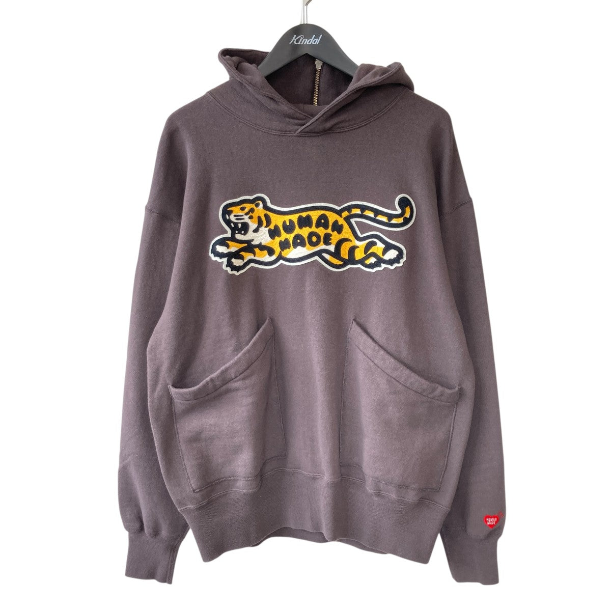 Tiger Tsuriami HoodieプルオーバーパーカーHM24CS027