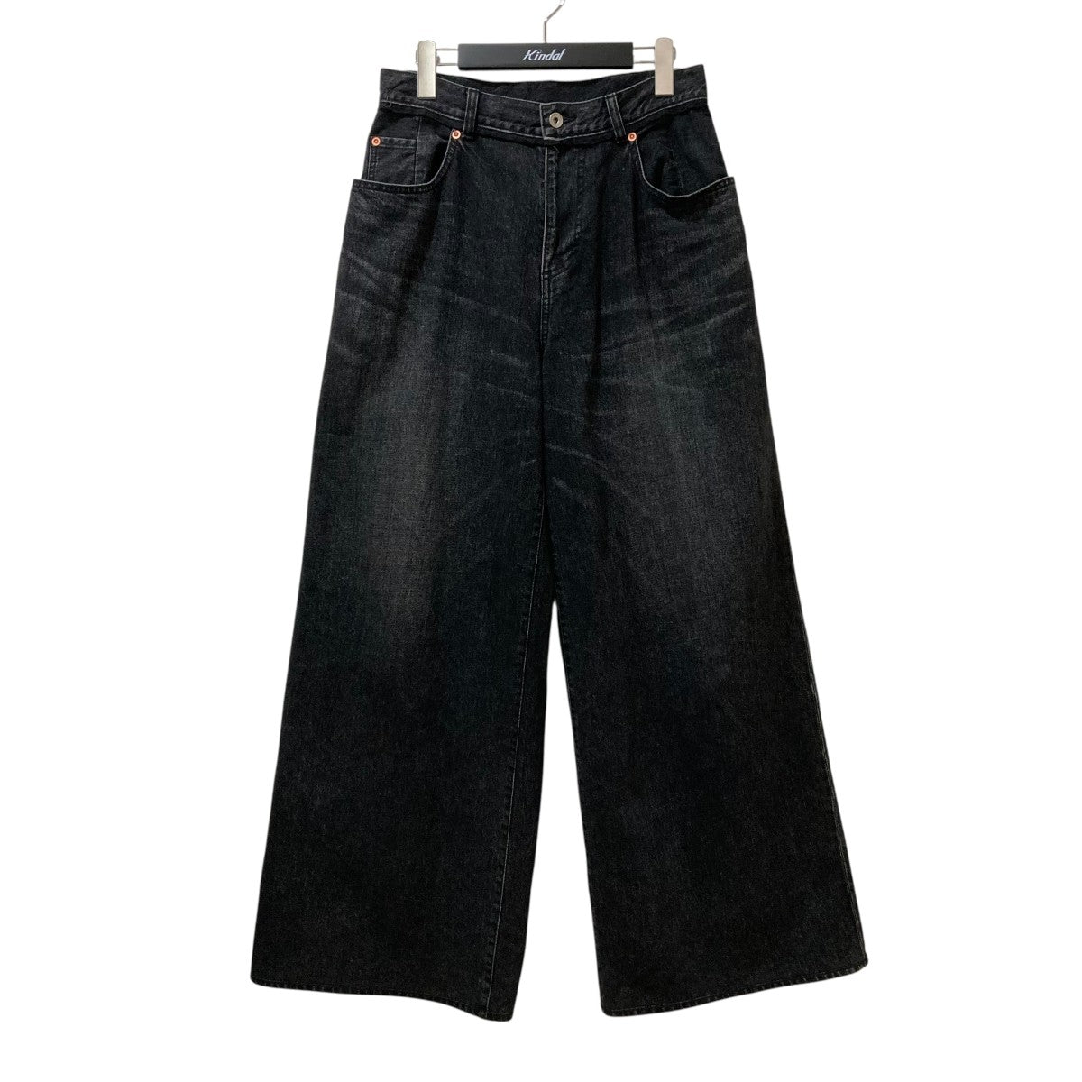 sacai(サカイ) ワイドデニムパンツSCW-210 SCW-210 ブラック