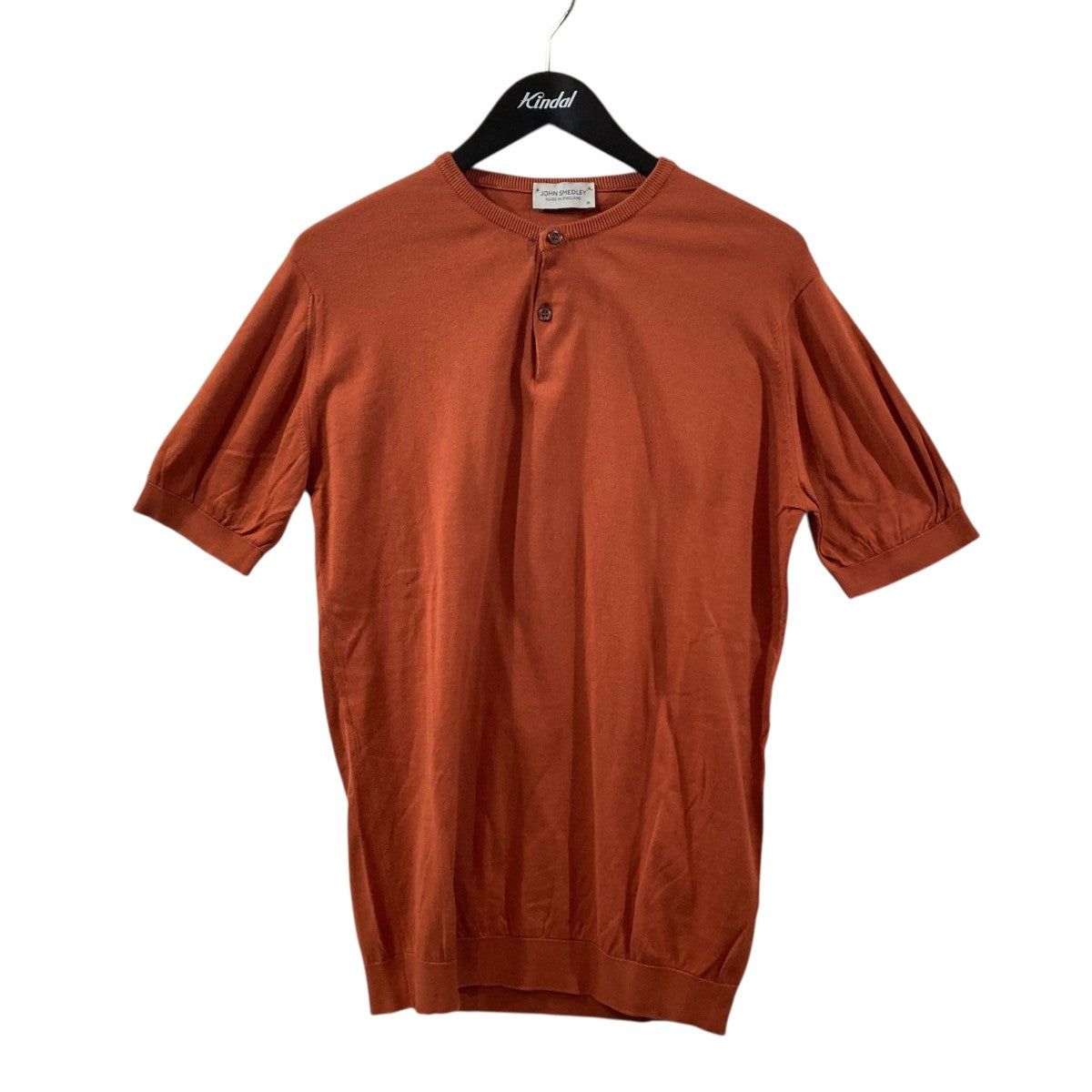 hiroyuji John Smedley 半袖 ニット 新品未使用 JOHN SMEDLEY(ジョンスメドレー) ヘンリーネック半袖ニット半袖ニット