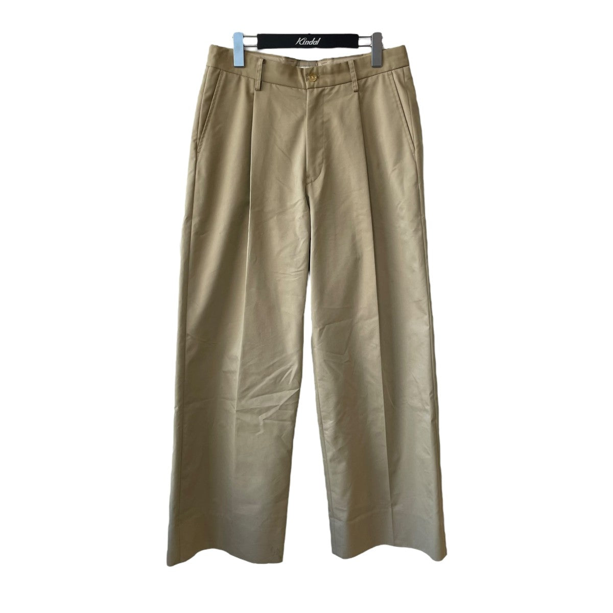 TTT MSW(ティーモダンストリートウエア) Cotton Polyester Wide Slacks