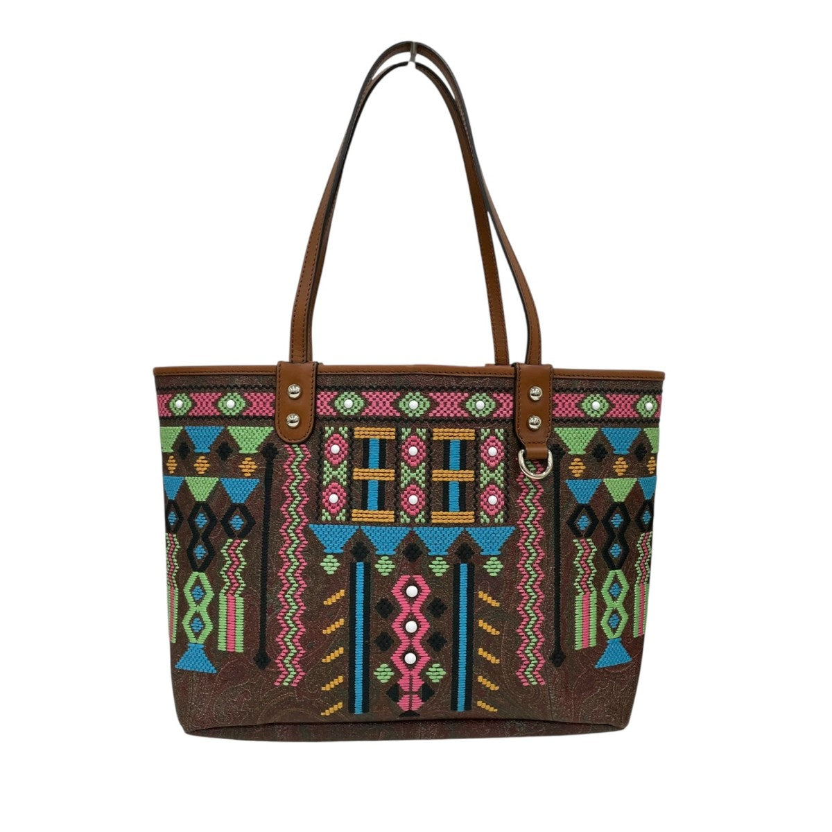 ETRO(エトロ) トートバッグ1I191 7016 1I191 7016 ブラウン｜【公式