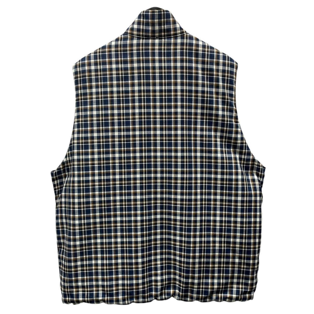 23SS チェック柄リバーシブル中綿ベスト TECH REVERSIBLE TREKKING VEST テック リバーシブル トレッキング ベスト BJ-55023