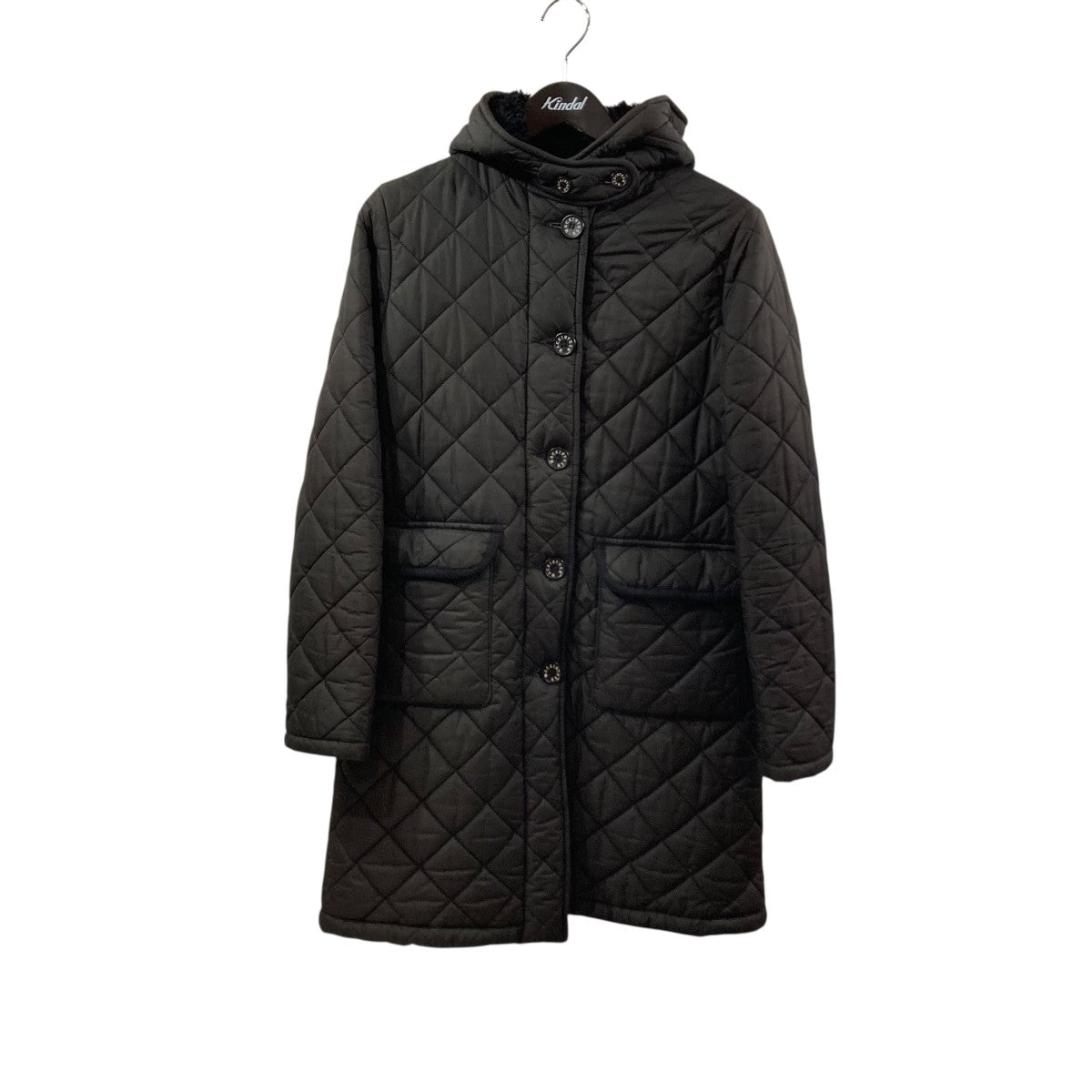 マッキントッシュ グランジ キルティング ロングコート 38M チャコールグレー MACKINTOSH マッキントッシュ グランジ キルティング ボアコート