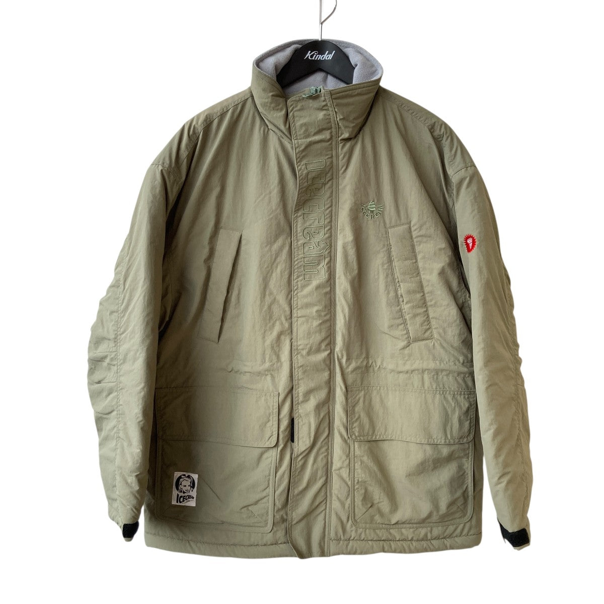LOGO NYLON COAT中綿ブルゾンICEJP253X002