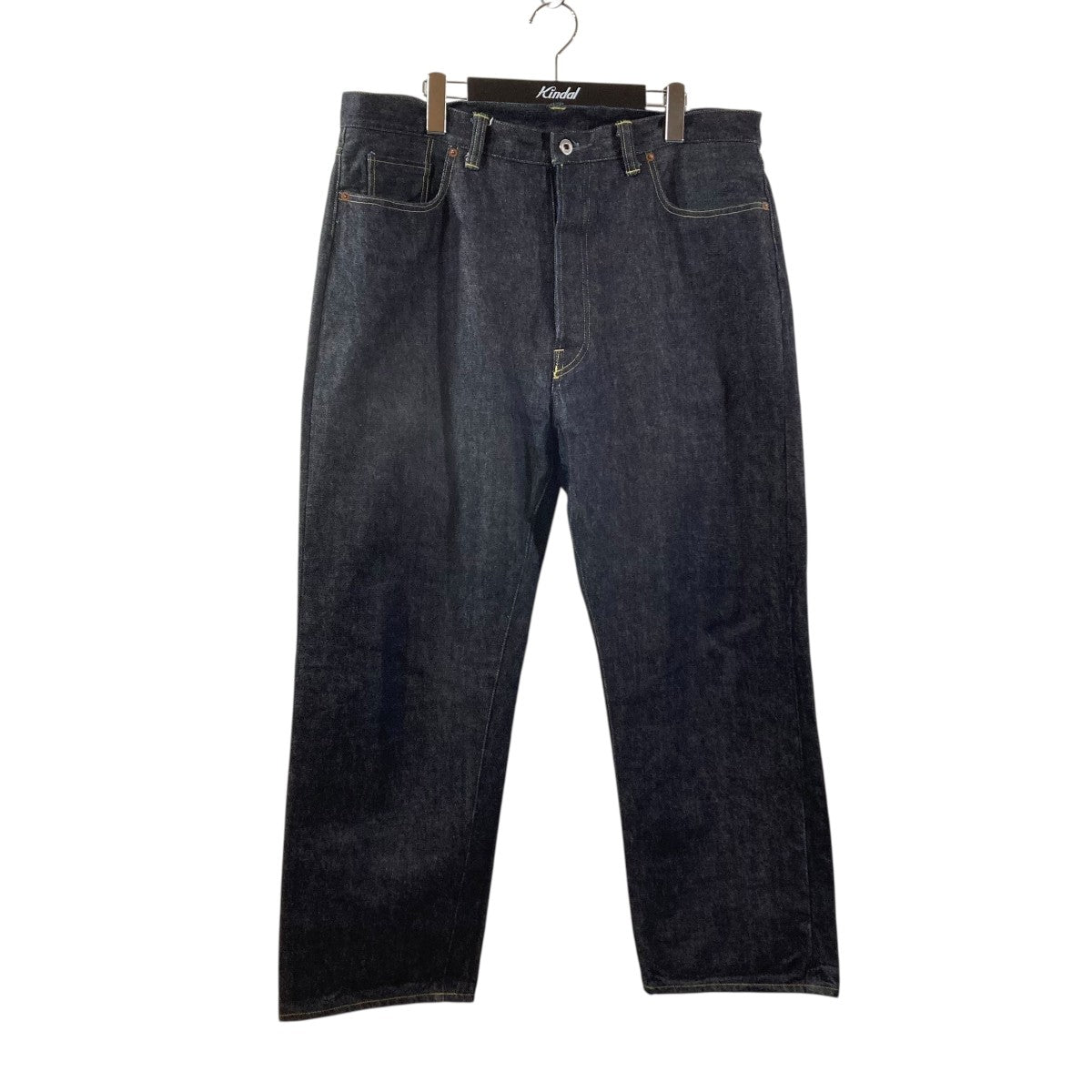A．PRESSE(アプレッセ) Washed Denim Wide PantsデニムパンツAP-4001