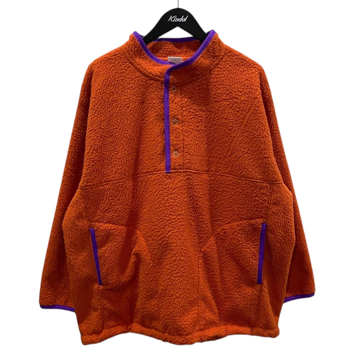 【中古】シンゾーン 23AW W FACE BOA ダブルフェイスボアプルオーバー ボアジャケット ハーフボタン OF 23AMSCU01 THE SHINZONE(ザシンゾーン) 23AW プルオーバーフリースジャケット W