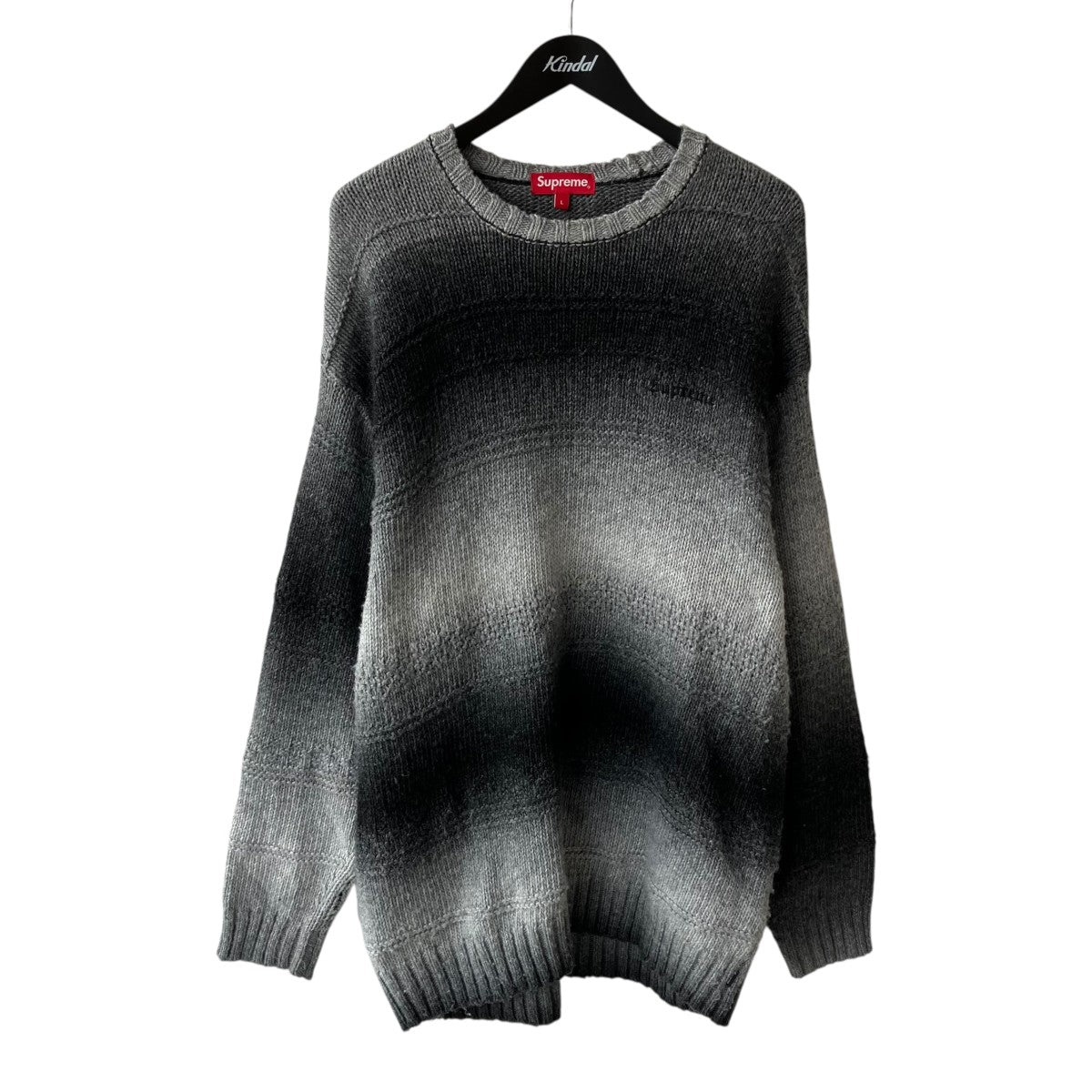 Gradient Stripe Sweaterニット