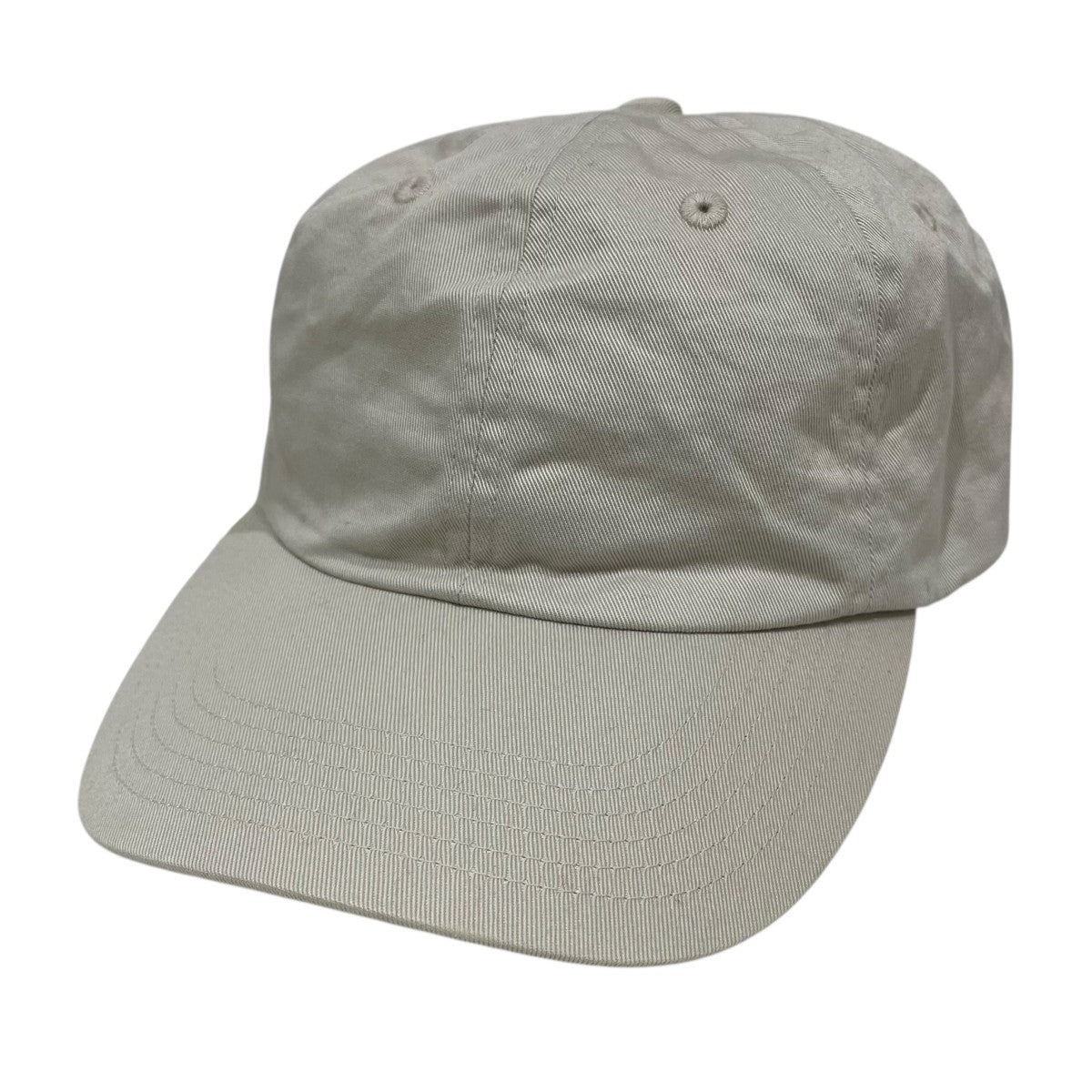 キジマタカユキ 定番 COTTON 6PANEL CAP E-008B KIJIMA TAKAYUKI(キジマタカユキ) コットンチノ 6パネルキャップ
