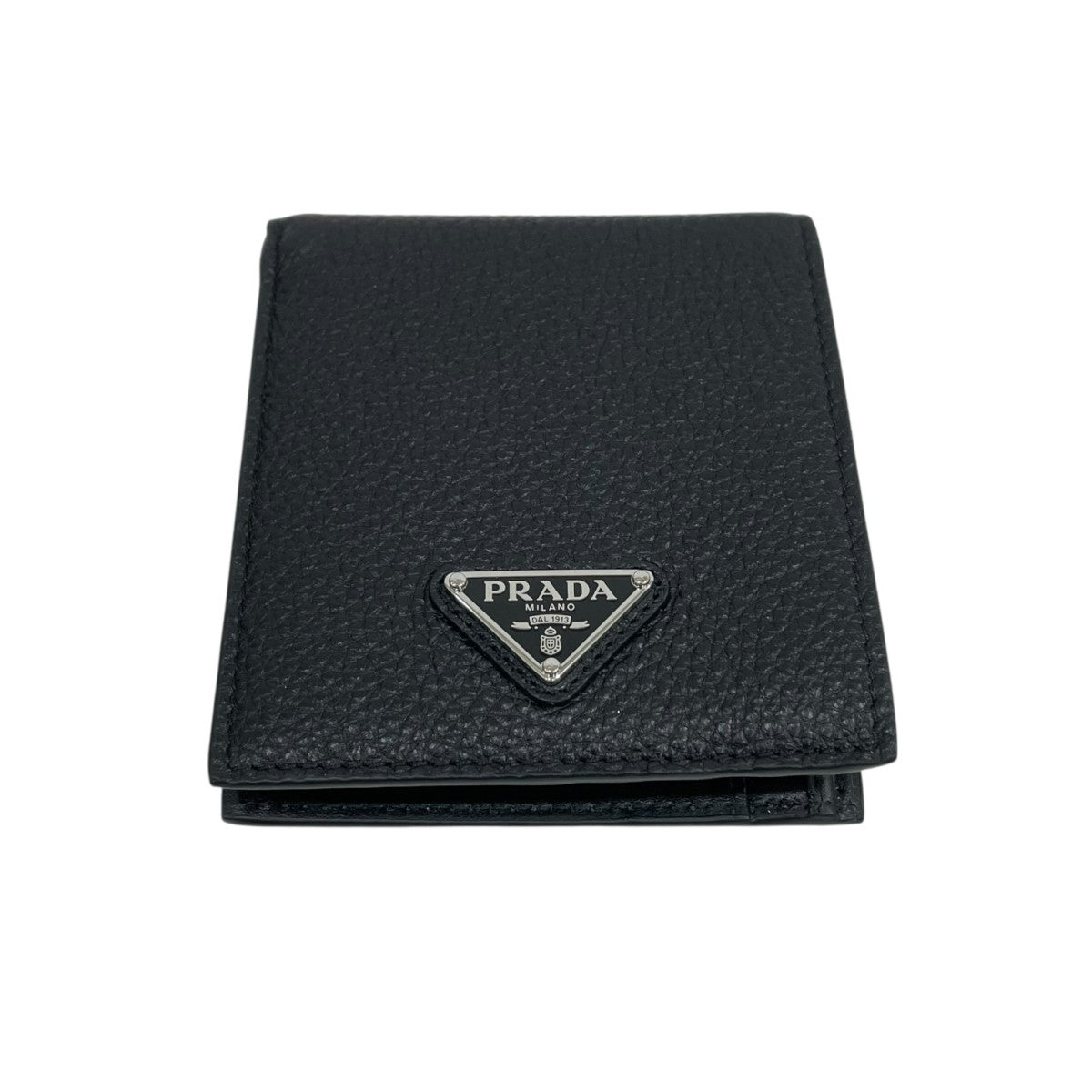 PRADA(プラダ) ヴィッテロダイノレザーコインポケット付 2つ折り財布