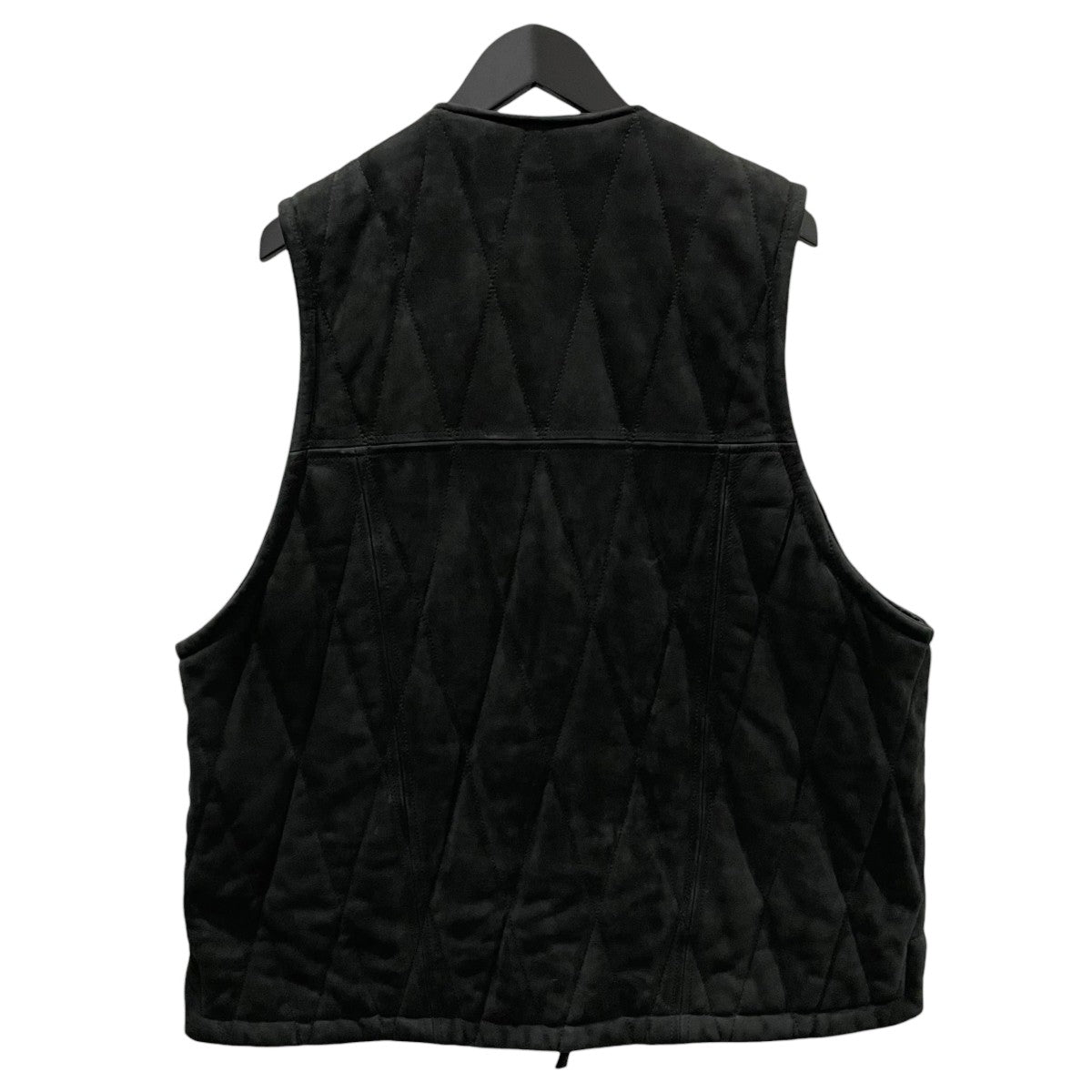 キルティングレザーベスト QUILTED VEST キルテッドベスト V-08-C-NUBUCK-2