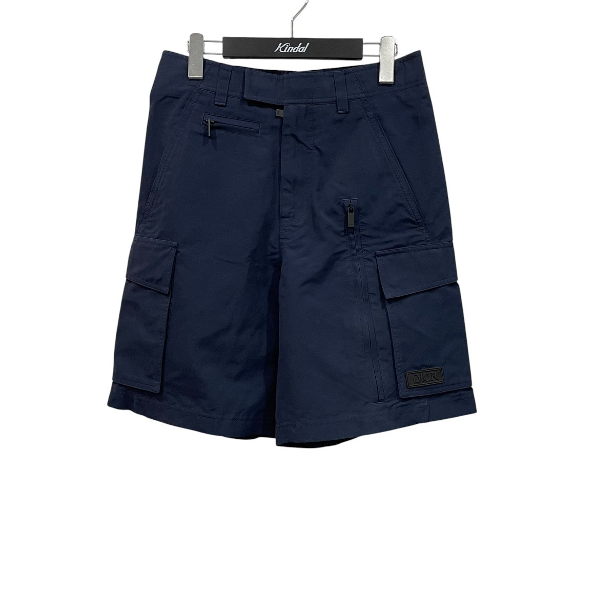 クリスチャンディオール ハーフパンツ コットンファイユCDバックル ブルー 44 DIOR(ディオール) ハーフパンツ493C159A5834 493C159A5834 ネイビー