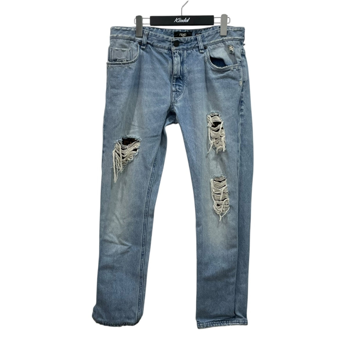 FENDI(フェンディ) ズッカ柄デニムパンツFLP201 A0X4 FLP201 A0X4