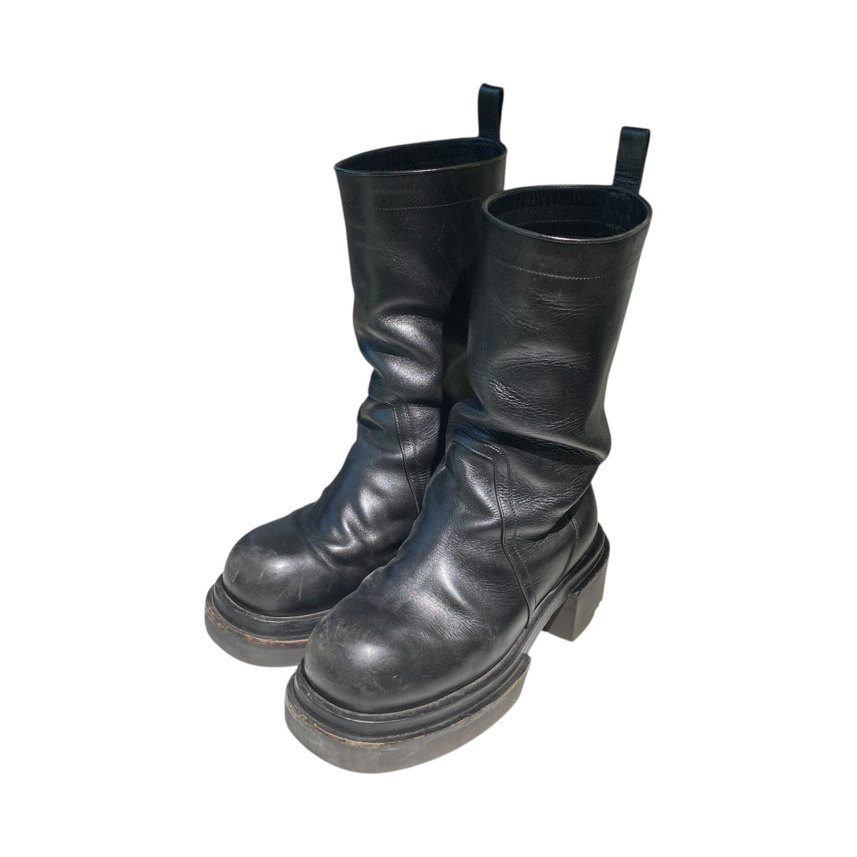 RICK OWENS(リックオウエンス) Pull-On Bogun Bootsブーツ RU01B1834