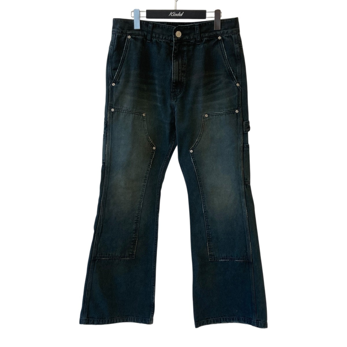Protocol index レイヤードパンツ　サイズ1 Protocol Index(プロトコル インデックス) CARPENTER FLARED PANTS