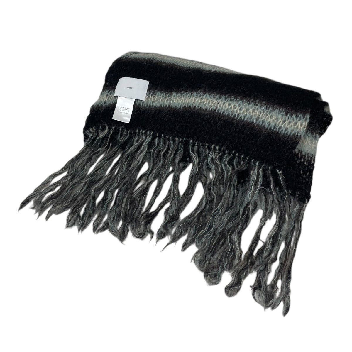 24AW モヘアストライプマフラー MOHAIR STRIPE MUFFLER 2411300601