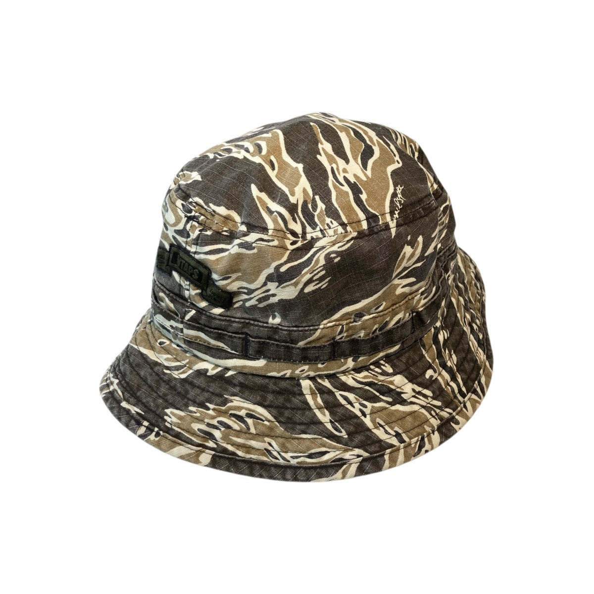 WTAPS(ダブルタップス) カモフラージュ柄バケットハット オリーブ