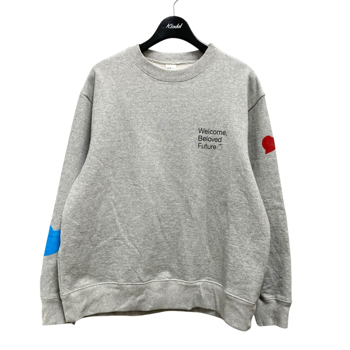 RON HERMAN ロンハーマン スウェット/ グレー Ron Herman(ロンハーマン) クルーネックスウェット4010900544