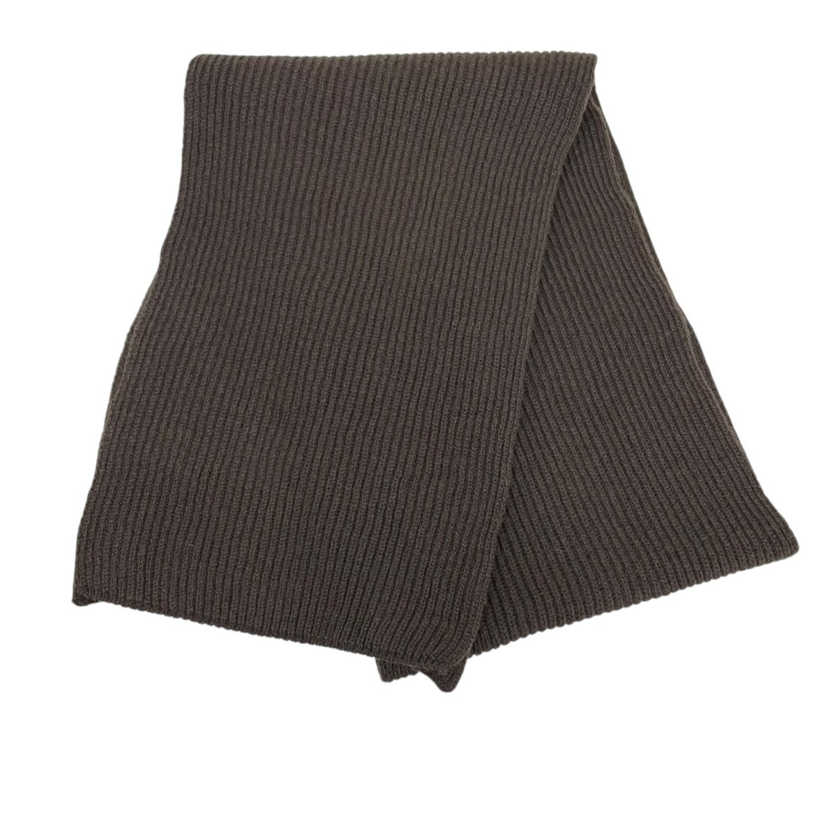 GLR ウールカシミヤ リブ マフラーマフラー3136-343-0695