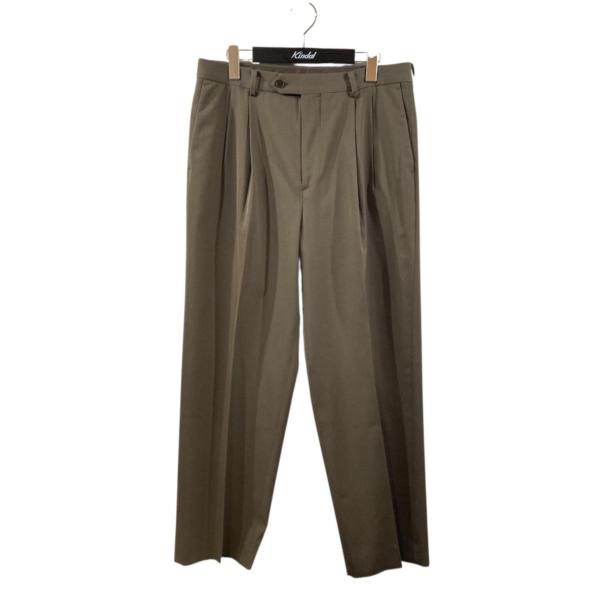 AURALEE(オーラリー) LIGHT WOOL MAX GABARDINE TWO-TUCK SLACKSタック